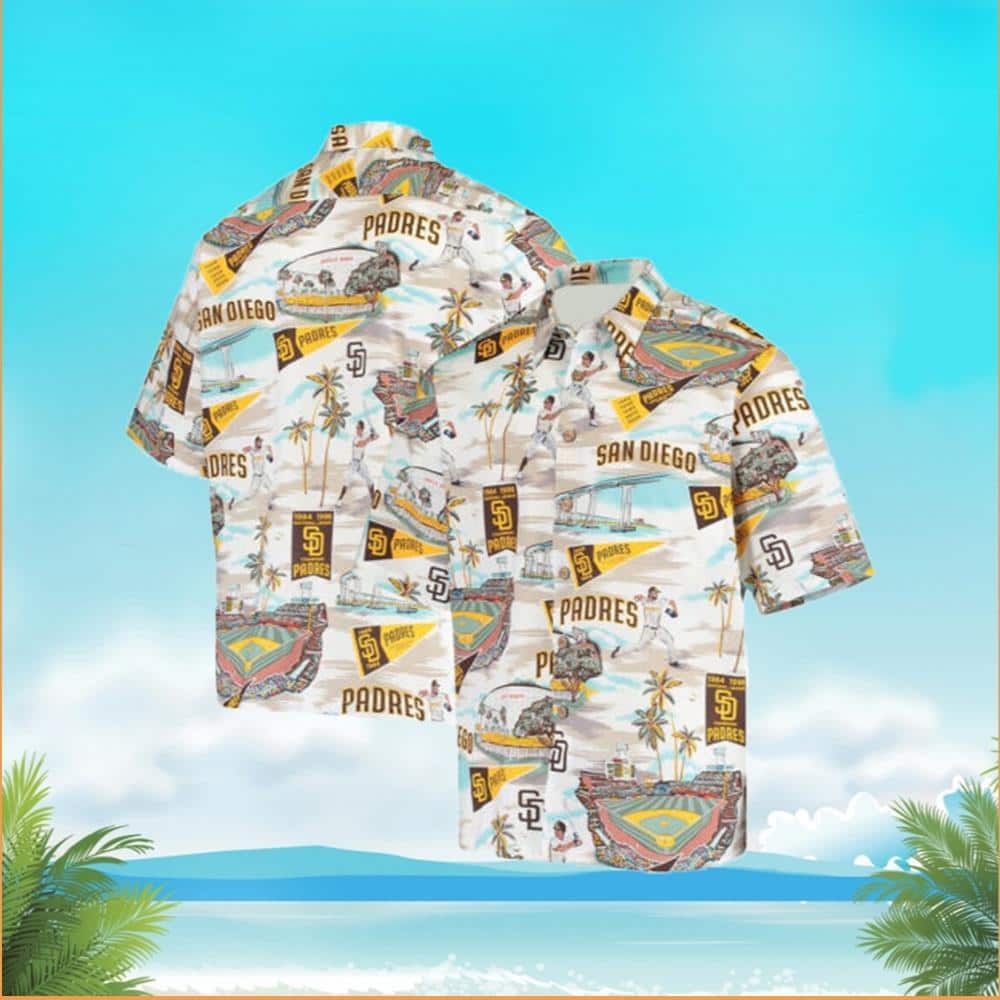 San Diego Padres Hawaiian Shirt Baseball Gift For Hawaii Lovers San Diego Padres Hawaiian Shirt Baseball Gift For Hawaii Lovers