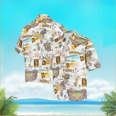 San Diego Padres Hawaiian Shirt Baseball Gift For Hawaii Lovers San Diego Padres Hawaiian Shirt Baseball Gift For Hawaii Lovers