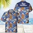Pabst Blue Ribbon Hawaiian Shirt Tropical Coconut Best Beach Gift Pabst Blue Ribbon Hawaiian Shirt Tropical Coconut Best Beach Gift