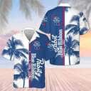 Pabst Blue Ribbon Beer Hawaiian Shirt Tropical Coconut Trees Pabst Blue Ribbon Beer Hawaiian Shirt Tropical Coconut Trees