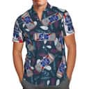 Pabst Blue Ribbon Beer Hawaiian Shirt Gift For Beer Drinkers