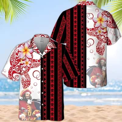 Captain Morgan Hawaiian Shirt Polynesian Blend Ocean Turtle Best Beach Gift Captain Morgan Hawaiian Shirt Polynesian Blend Ocean Turtle Best Beach Gift