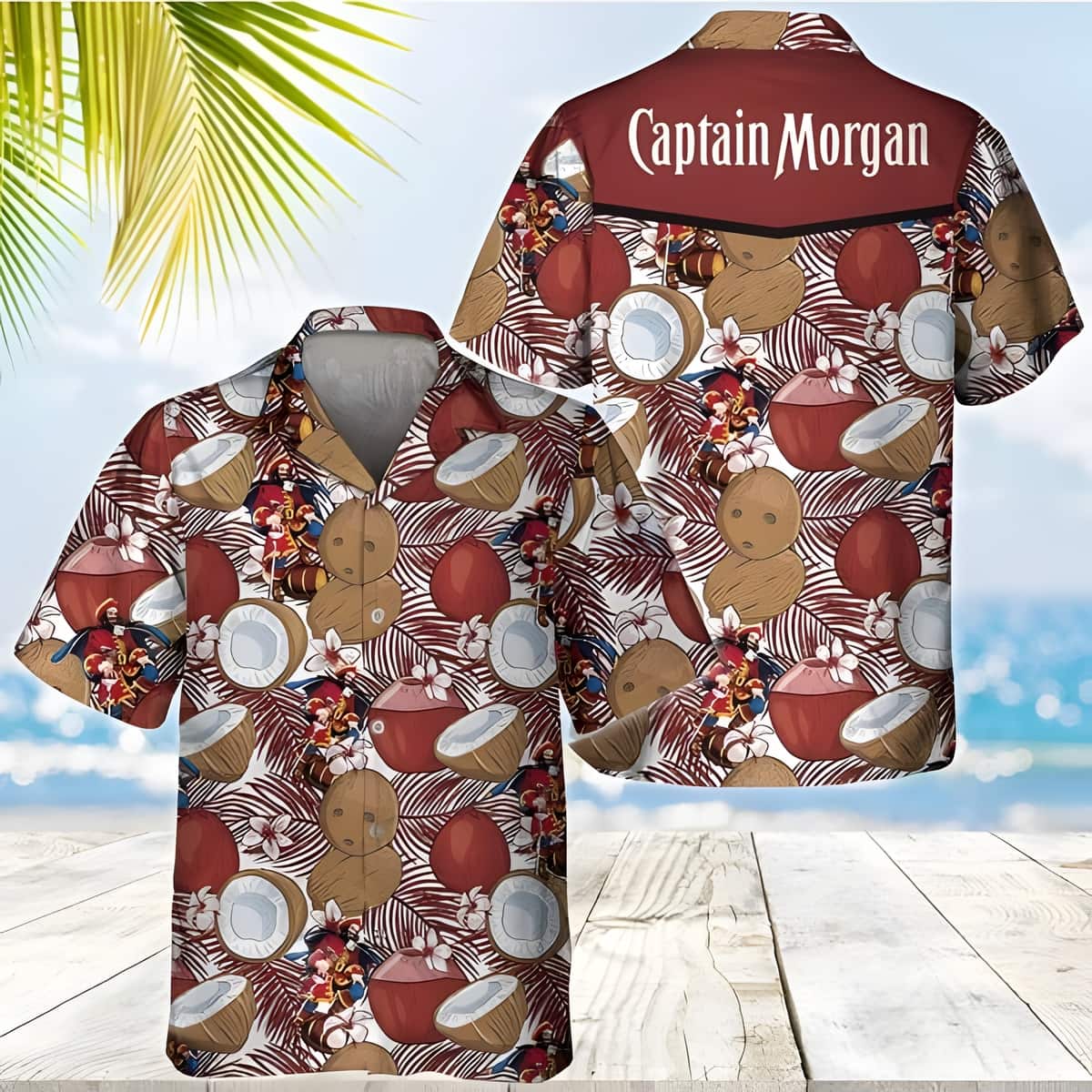 Captain Morgan Hawaiian Shirt Beach Gift For Friend Captain Morgan Hawaiian Shirt Beach Gift For Friend