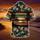 Miami Hurricanes Hawaiian Shirt Tropical Flower Pattern Gift For Football Fans Miami Hurricanes Hawaiian Shirt Tropical Flower Pattern Gift For Football Fans