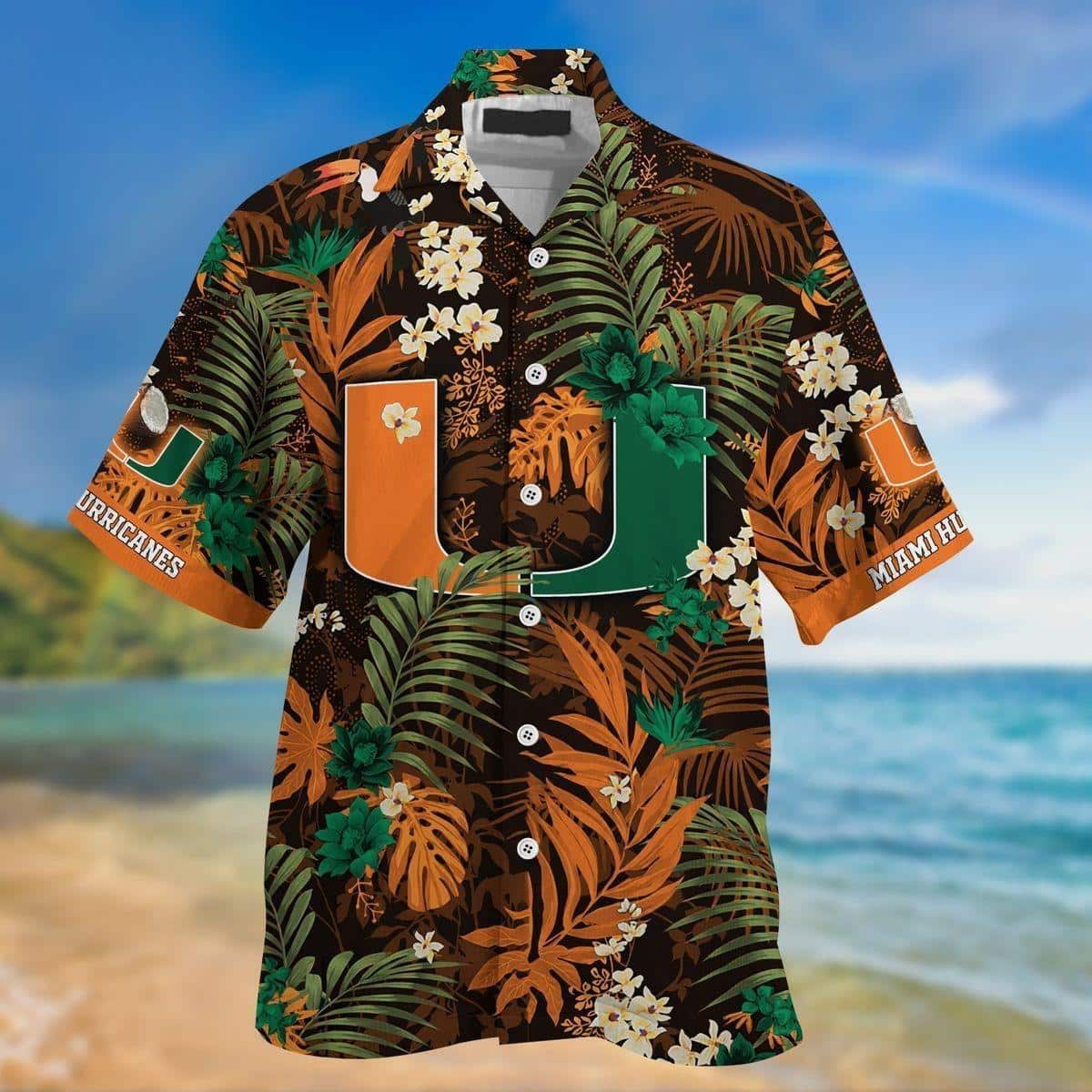 Miami Hurricanes Hawaiian Shirt If This Flag Offends You It's Because Your Team Sucks Miami Hurricanes Hawaiian Shirt If This Flag Offends You It's Because Your Team Sucks