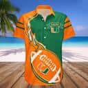 NCAA Miami Hurricanes Hawaiian Shirt Gift For College Football Fans