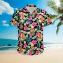 Miami Hurricanes Hawaiian Shirt Hibiscus Pattern Summer Beach Gift