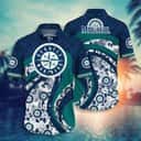 MLB Seattle Mariners Hawaiian Shirt Tropical Pattern Beach Gift For Friend