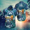 MLB Baby Yoda Seattle Mariners Hawaiian Shirt Gift For Baseball Fans