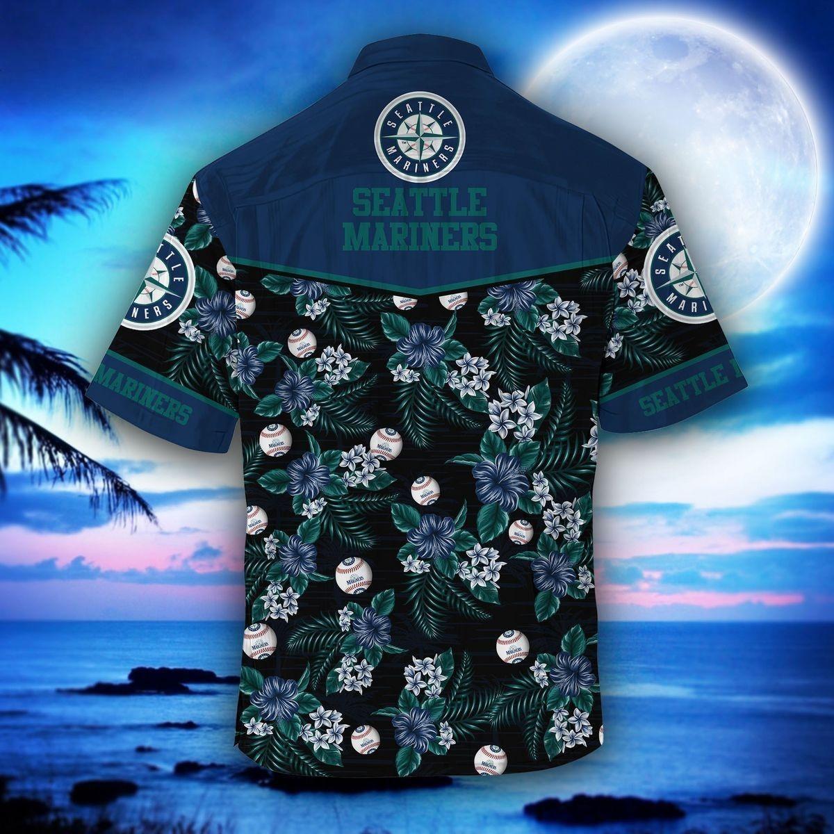 MLB Seattle Mariners Hawaiian Shirt Gift For Beach Vacation MLB Seattle Mariners Hawaiian Shirt Gift For Beach Vacation