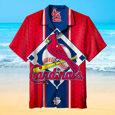 St. Louis Cardinals Hawaiian Shirt Summer Gift For Friend St. Louis Cardinals Hawaiian Shirt Summer Gift For Friend