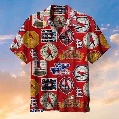 St. Louis Cardinals Hawaiian Shirt Baseball Gift For Boyfriend St. Louis Cardinals Hawaiian Shirt Baseball Gift For Boyfriend