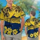 NCAA Michigan Wolverines Hawaiian Shirt Beach Gift For Friend NCAA Michigan Wolverines Hawaiian Shirt Beach Gift For Friend