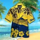NCAA Michigan Wolverines Hawaiian Shirt Beach Gift For Friend NCAA Michigan Wolverines Hawaiian Shirt Beach Gift For Friend