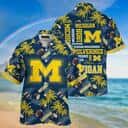 Michigan Wolverines Hawaiian Shirt Gift For Beach Vacation