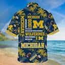 Michigan Wolverines Hawaiian Shirt Gift For Beach Vacation