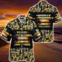Michigan Wolverines Hawaiian Shirt Came All Day Flora Pattern Beach Gift Michigan Wolverines Hawaiian Shirt Came All Day Flora Pattern Beach Gift