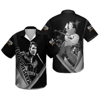 Trending Elvis Presley King Of Rock And Roll Hawaiian Shirt Trending Elvis Presley King Of Rock And Roll Hawaiian Shirt