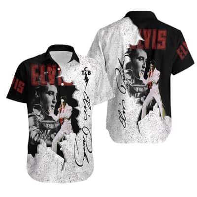 The King Of Rock And Roll Elvis Presley Hawaiian Shirt The King Of Rock And Roll Elvis Presley Hawaiian Shirt