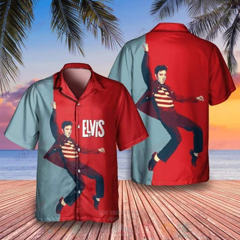 Elvis Presley Hawaiian Shirt Best Gift For Rock Lovers