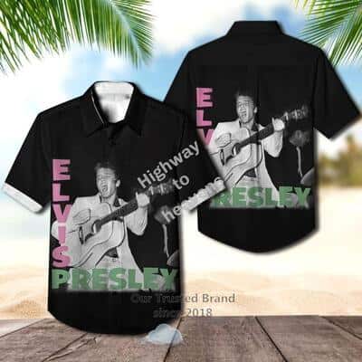 The King Of Rock And Roll Elvis Presley Hawaiian Shirt Gift For Elvis Fans The King Of Rock And Roll Elvis Presley Hawaiian Shirt Gift For Elvis Fans