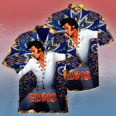 The King Elvis Presley Hawaiian Shirt Gift For Rock And Roll Lovers The King Elvis Presley Hawaiian Shirt Gift For Rock And Roll Lovers