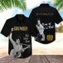 The King Of Rock And Roll Elvis Presley Hawaiian Shirt Blue Suede Shoes The King Of Rock And Roll Elvis Presley Hawaiian Shirt Blue Suede Shoes