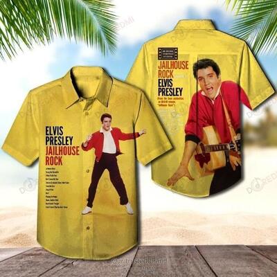 King Of Rock And Roll Elvis Presley Hawaiian Shirt Rock Music Gift King Of Rock And Roll Elvis Presley Hawaiian Shirt Rock Music Gift