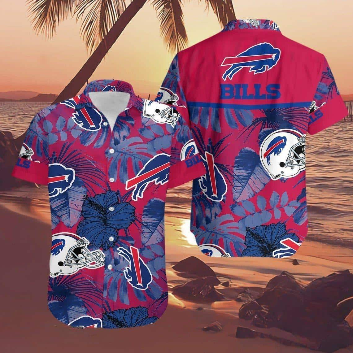 NFL Buffalo Bills Hawaiian Shirt Football Gift For Beach Trip