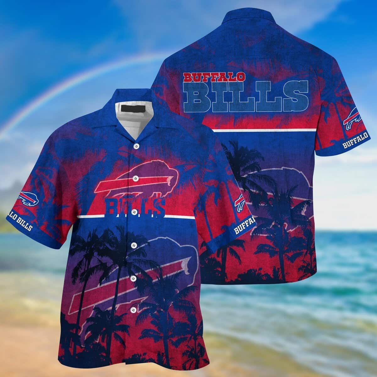 Summer Vibes Buffalo Bills Hawaiian Shirt Gift For Beach Vacation