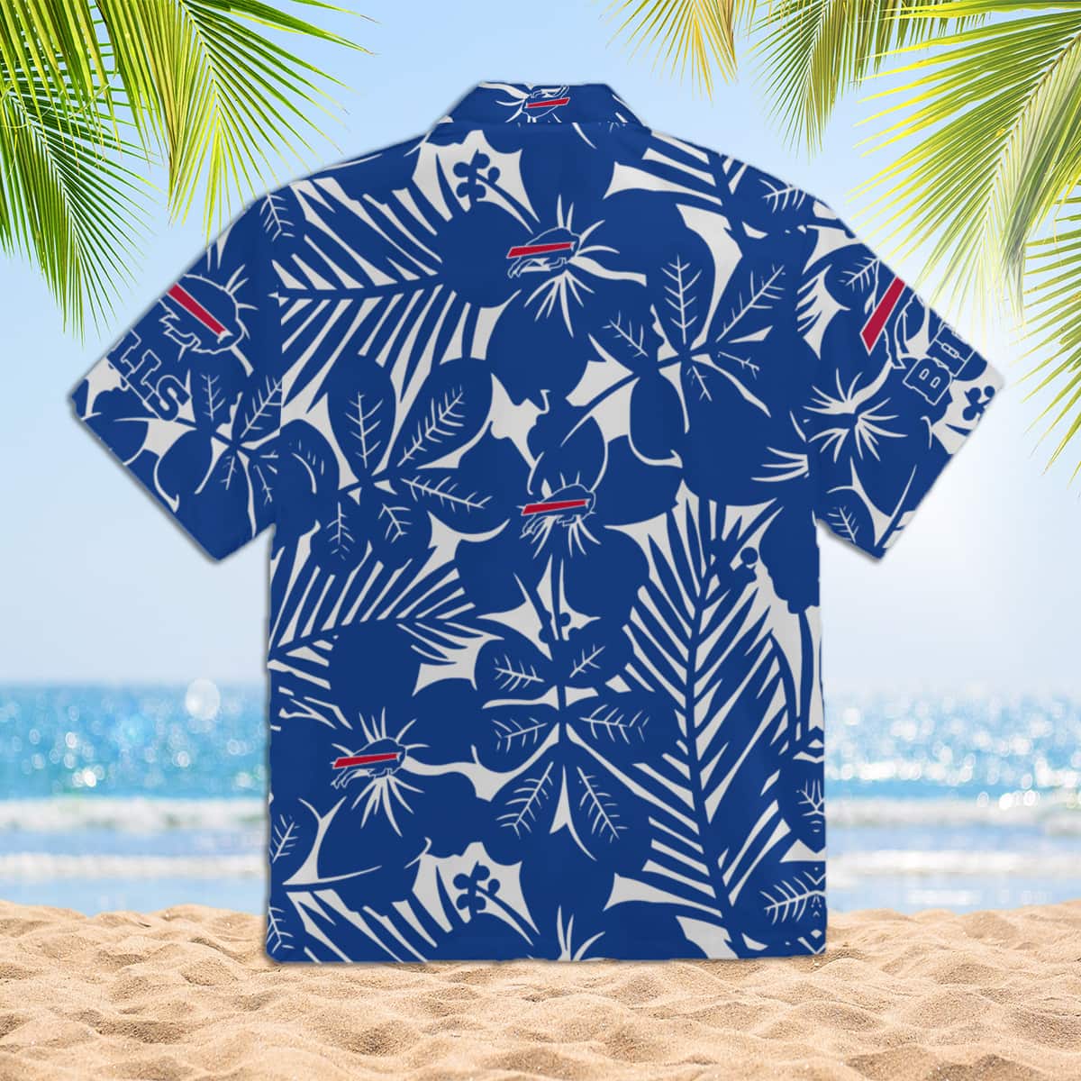 Buffalo Bills Hawaiian Shirt Flower Pattern Beach Gift For Friend Buffalo Bills Hawaiian Shirt Flower Pattern Beach Gift For Friend