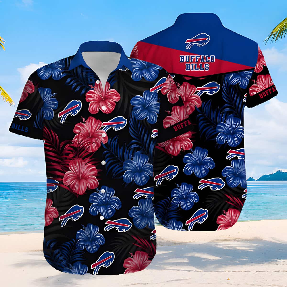 NFL Buffalo Bills Hawaiian Shirt Summer Beach Gift NFL Buffalo Bills Hawaiian Shirt Summer Beach Gift