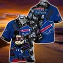 Cool Mickey Mouse Buffalo Bills Hawaiian Shirt Gift For Disney Lovers