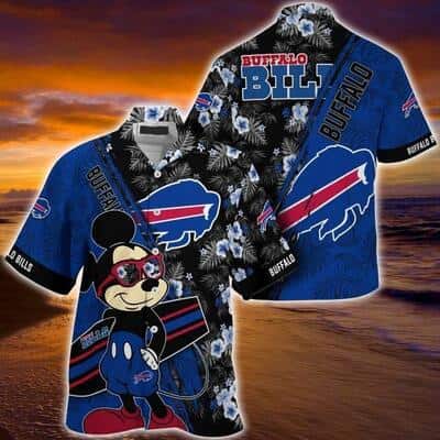 Cool Mickey Mouse Buffalo Bills Hawaiian Shirt Gift For Disney Lovers Cool Mickey Mouse Buffalo Bills Hawaiian Shirt Gift For Disney Lovers