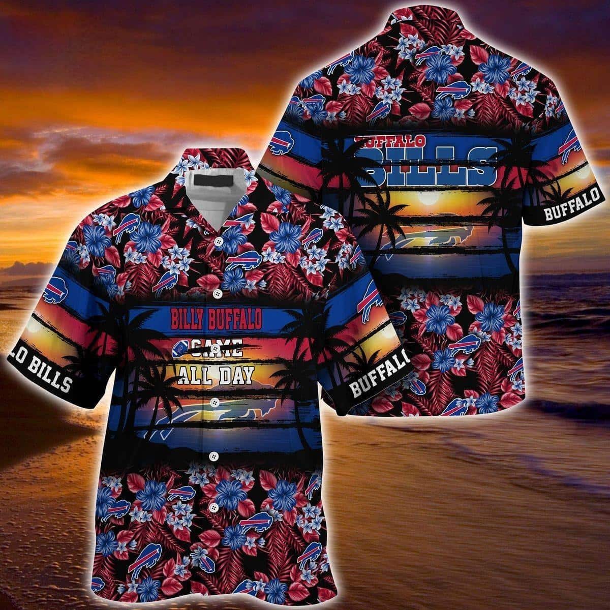 NFL Buffalo Bills Hawaiian Shirt Came All Day Gift For Sports Enthusiast NFL Buffalo Bills Hawaiian Shirt Came All Day Gift For Sports Enthusiast