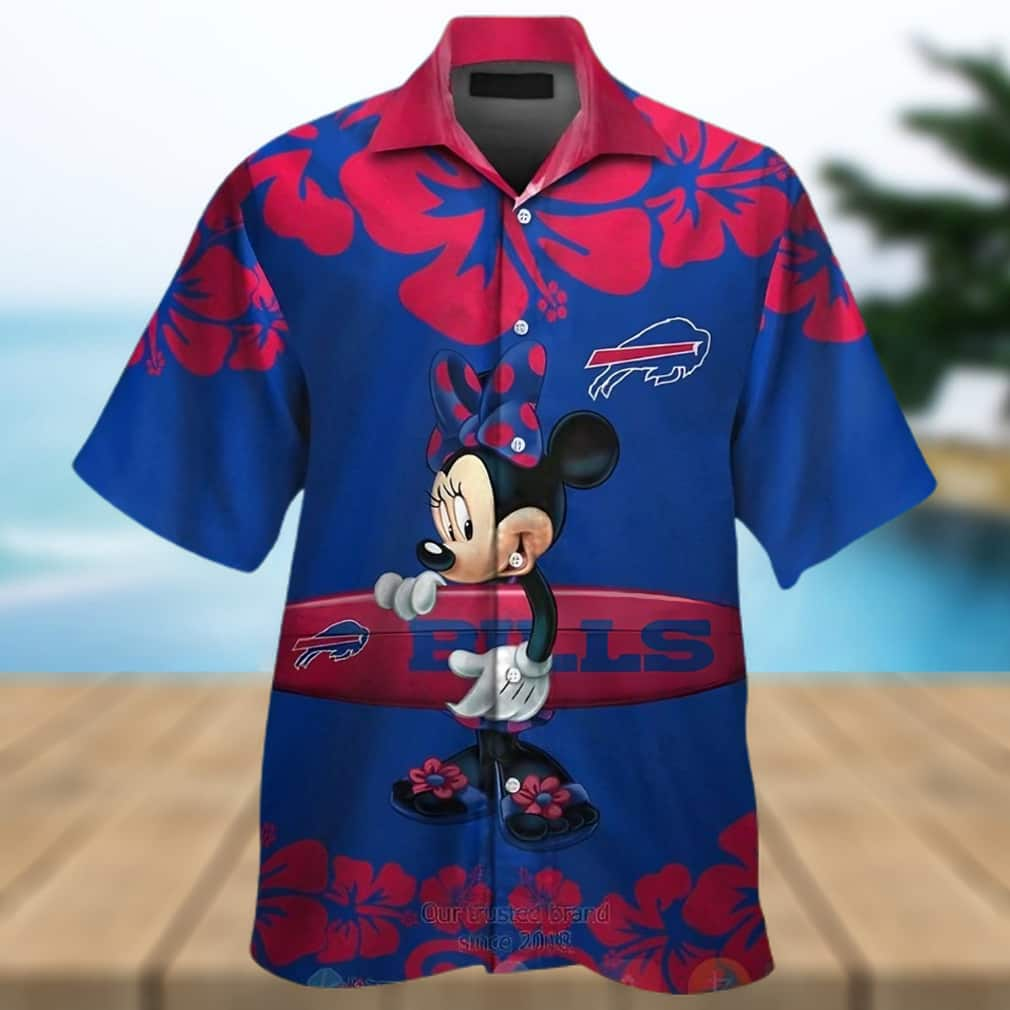 Buffalo Bills Hawaiian Shirt Minnie Mouse Gift For Disney Lovers