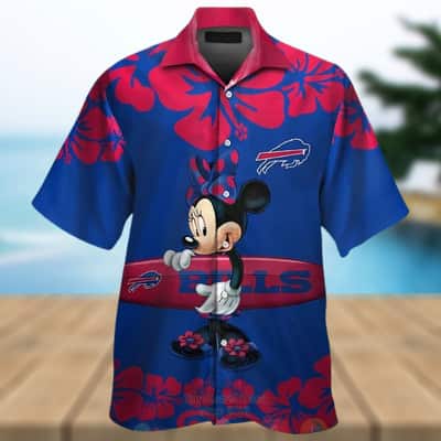 Buffalo Bills Hawaiian Shirt Minnie Mouse Gift For Disney Lovers Buffalo Bills Hawaiian Shirt Minnie Mouse Gift For Disney Lovers