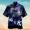 Buffalo Bills Hawaiian Shirt New York Yankees Summer Beach Gift