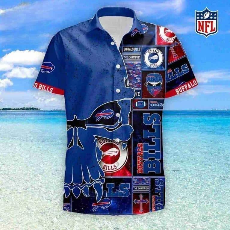 NFL Buffalo Bills Hawaiian Shirt Football Gift For Players
