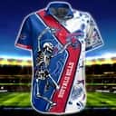 NFL Buffalo Bills Hawaiian Shirt Skeleton Practical Beach Gift NFL Buffalo Bills Hawaiian Shirt Skeleton Practical Beach Gift