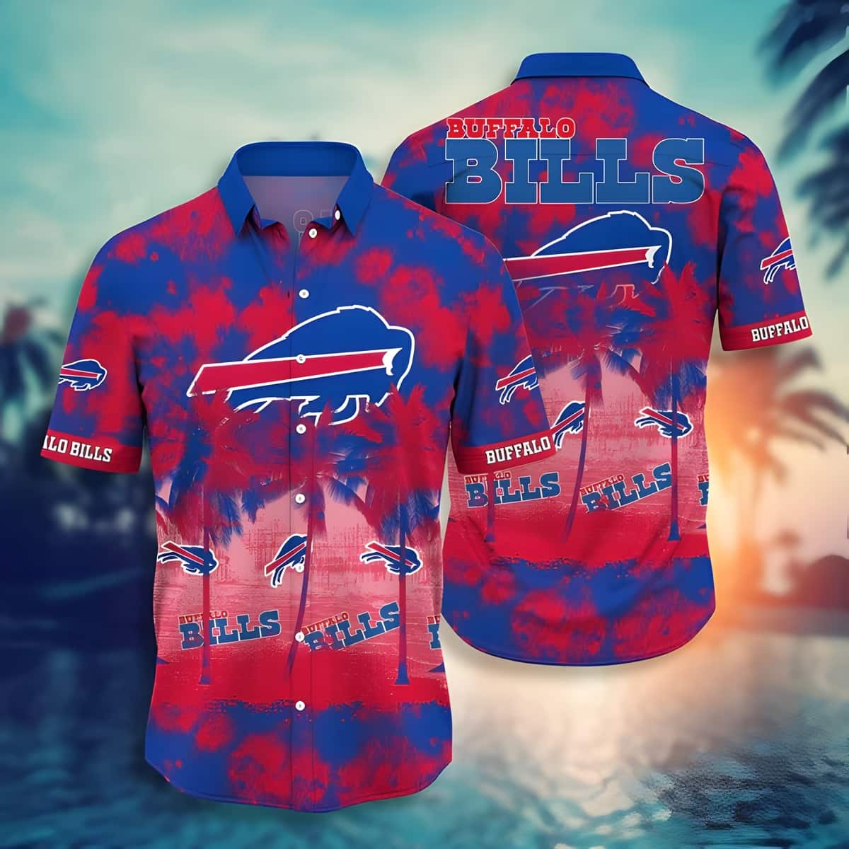 NFL Buffalo Bills Hawaiian Shirt Sport Gift For Beach Trip