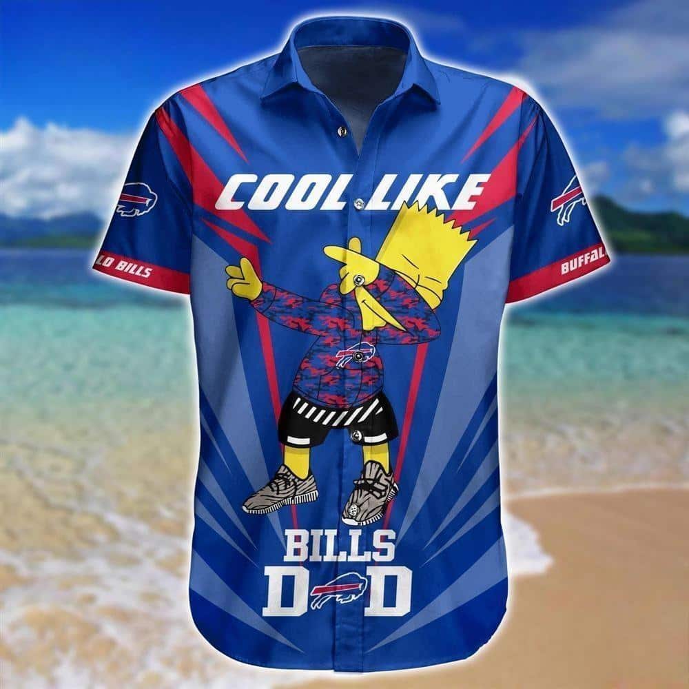 Cool Like Buffalo Bills Hawaiian Shirt Bart Simpson