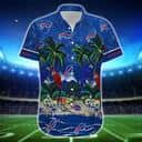 Buffalo Bills Hawaiian Shirt Parrot Pattern Beach Lovers Gift Buffalo Bills Hawaiian Shirt Parrot Pattern Beach Lovers Gift