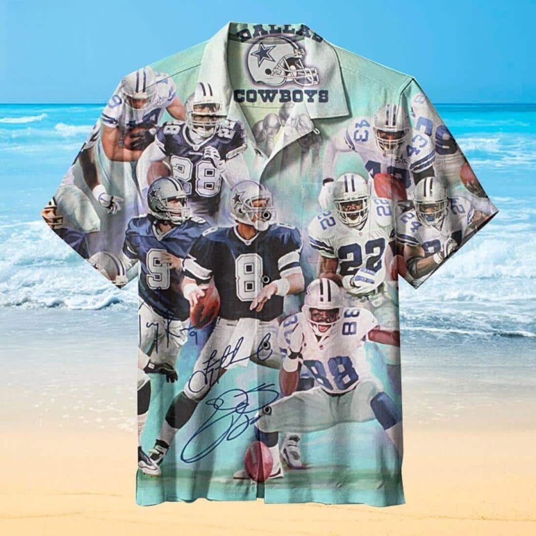 NFL Dallas Cowboys Hawaiian Shirt Summer Gift For Friend