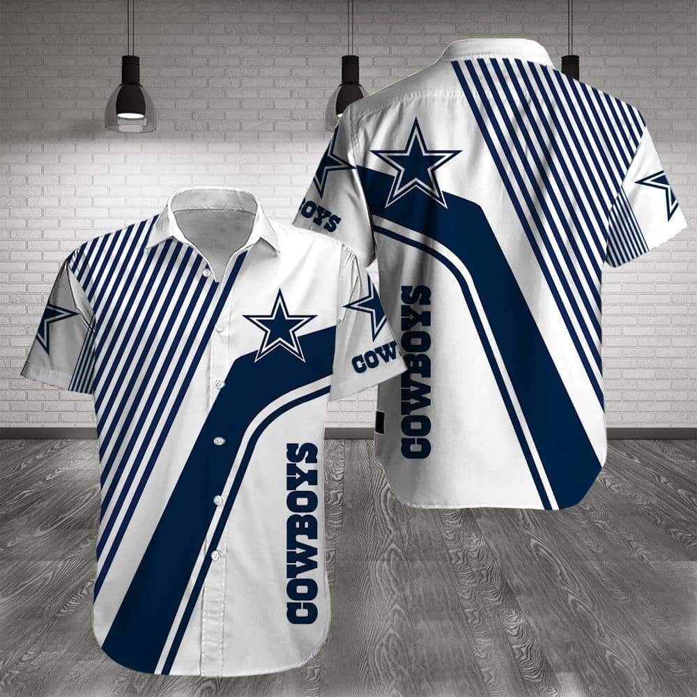 Dallas Cowboys Hawaiian Shirt Awesome Gift For Football Fans Dallas Cowboys Hawaiian Shirt Awesome Gift For Football Fans