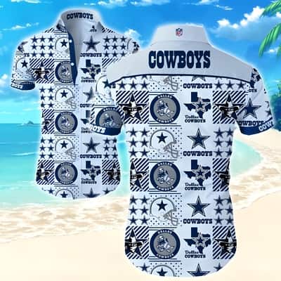 Dallas Cowboys Hawaiian Shirt Football Gift For Boyfriend