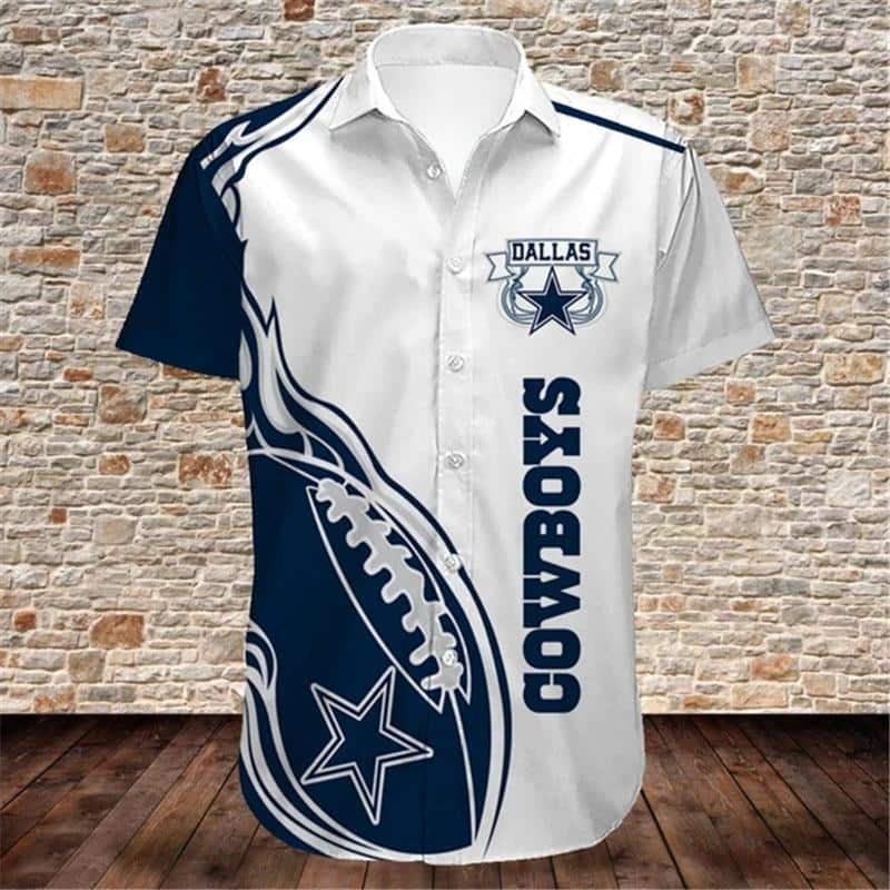 Dallas Cowboys Hawaiian Shirt Beach Gift For Him Dallas Cowboys Hawaiian Shirt Beach Gift For Him
