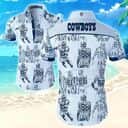 NFL Dallas Cowboys Hawaiian Shirt Beach Gift For Friend NFL Dallas Cowboys Hawaiian Shirt Beach Gift For Friend