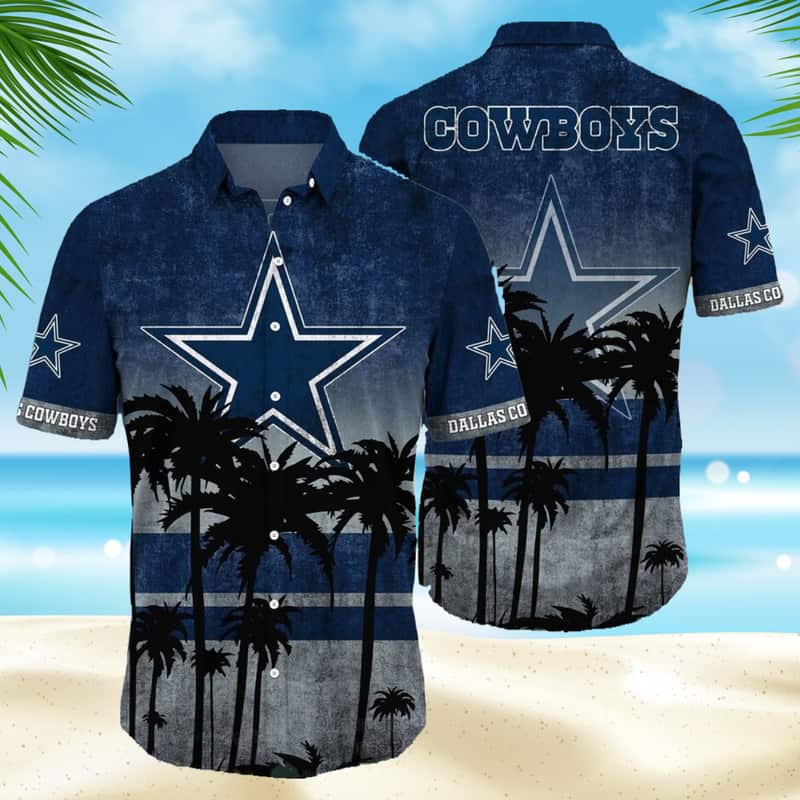 NFL Dallas Cowboys Hawaiian Shirt Vintage Gift For Beach Lovers NFL Dallas Cowboys Hawaiian Shirt Vintage Gift For Beach Lovers