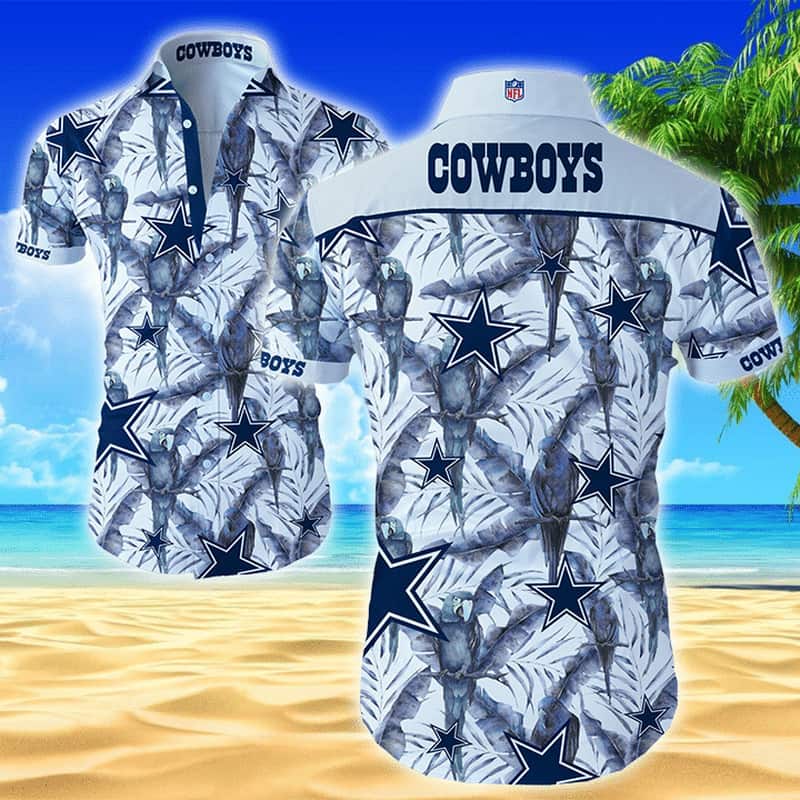Dallas Cowboys Hawaiian Shirt Birthday Gift For Beach Lovers Dallas Cowboys Hawaiian Shirt Birthday Gift For Beach Lovers